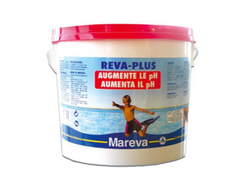 REVA PLUS DOUBLE ACTION Seau de 5 kg REHAUSSEUR de pH et TAC  MAREVA